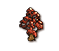 Schmaler roter Baum