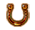 Bronze-Hufeisen