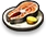 Geräuschertes Fischsteak