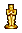 Goldene Statue