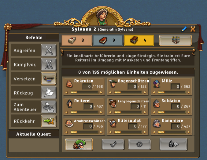 Abbild der Garnison von Generalin Sylvana