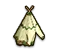 Weißes Tipi